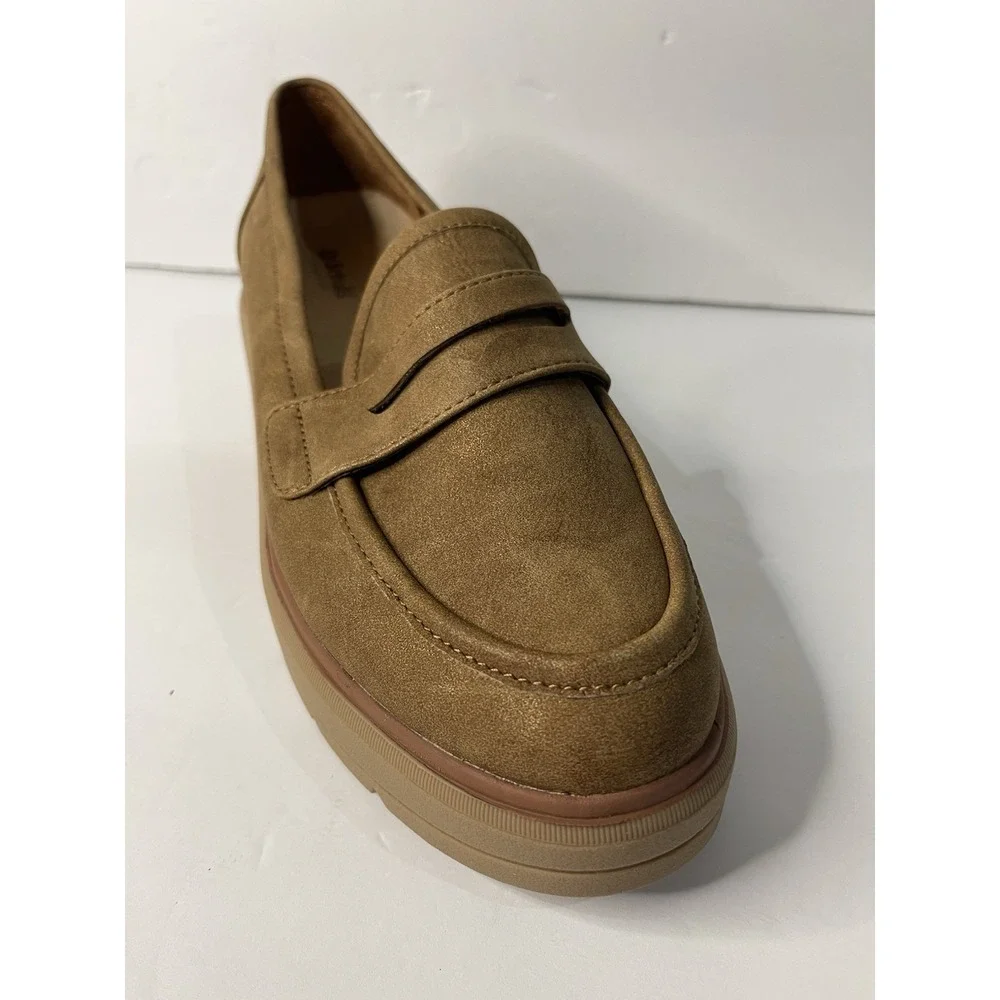 Dr. Scholl's Y2K‎ Chunky Women's Nice Day Max Loafer Platform Brown 9.5